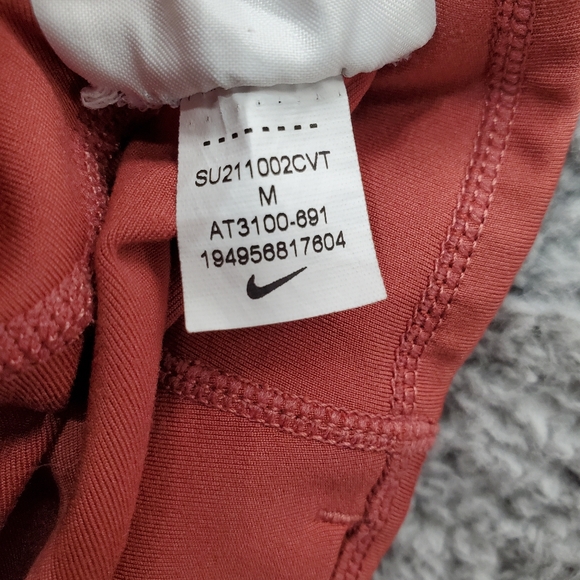 Nike One Luxe Mid Rise Crop Leggings Womens Medium AT3100-691 - Picture 12 of 13